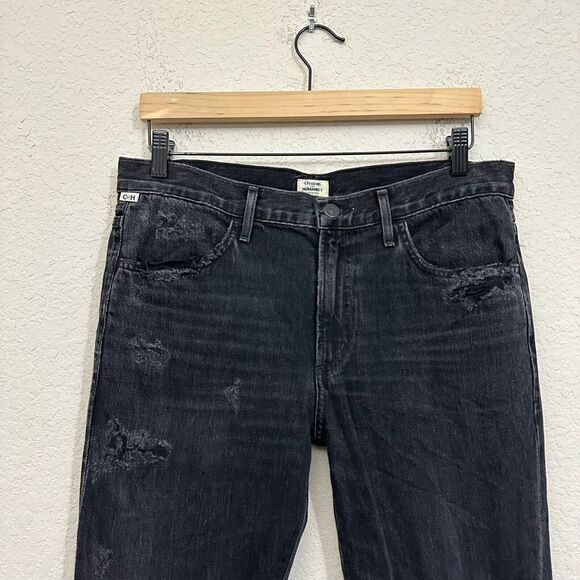 CITIZENS OF HUMANITY COH Sasha Twist Flare Crop Jeans Low Slung Flare - Picture 4 of 16